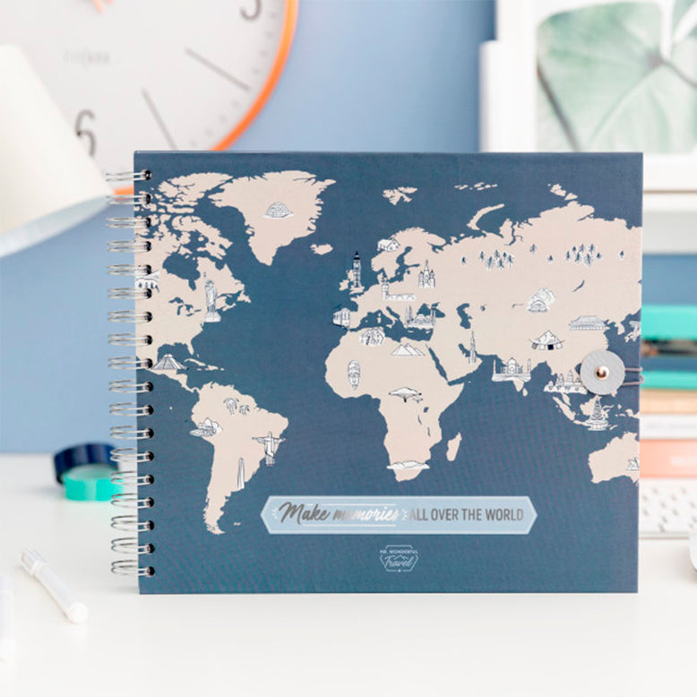 Álbum de fotos Make Memories all over the world