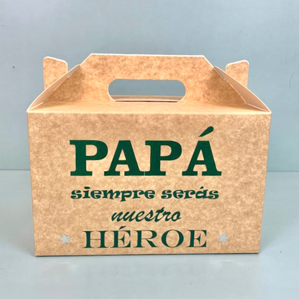 Caja picnic Papá siempre serás nuestro héroe