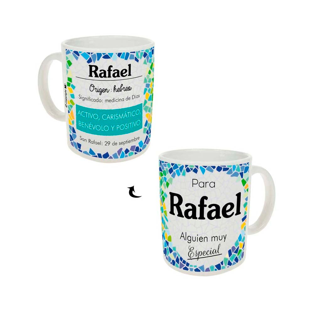 Taza para Rafael