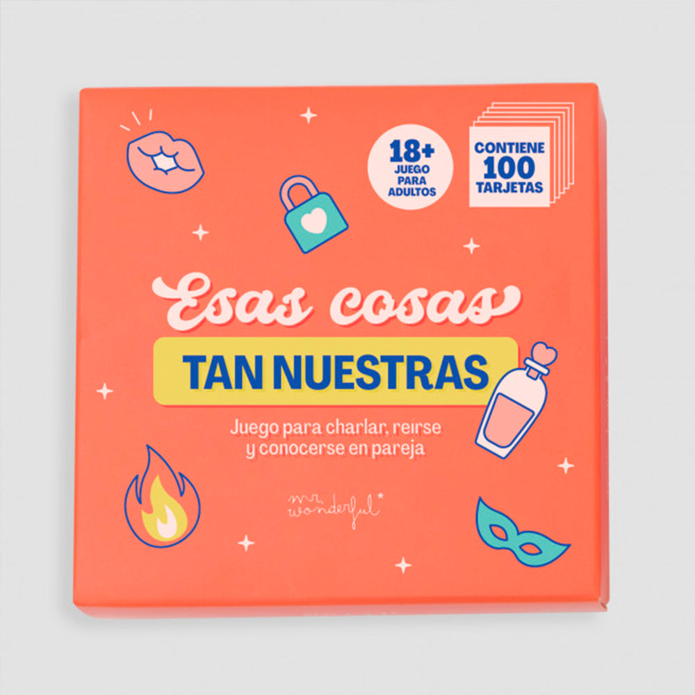 Juego de cartas Esas cosas tan nuestras