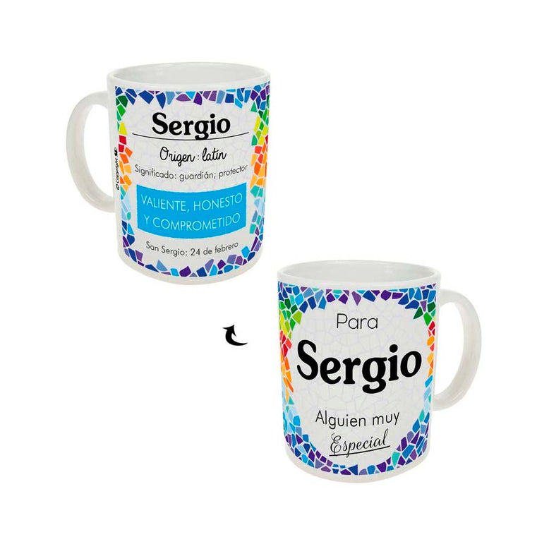 Taza para Sergio