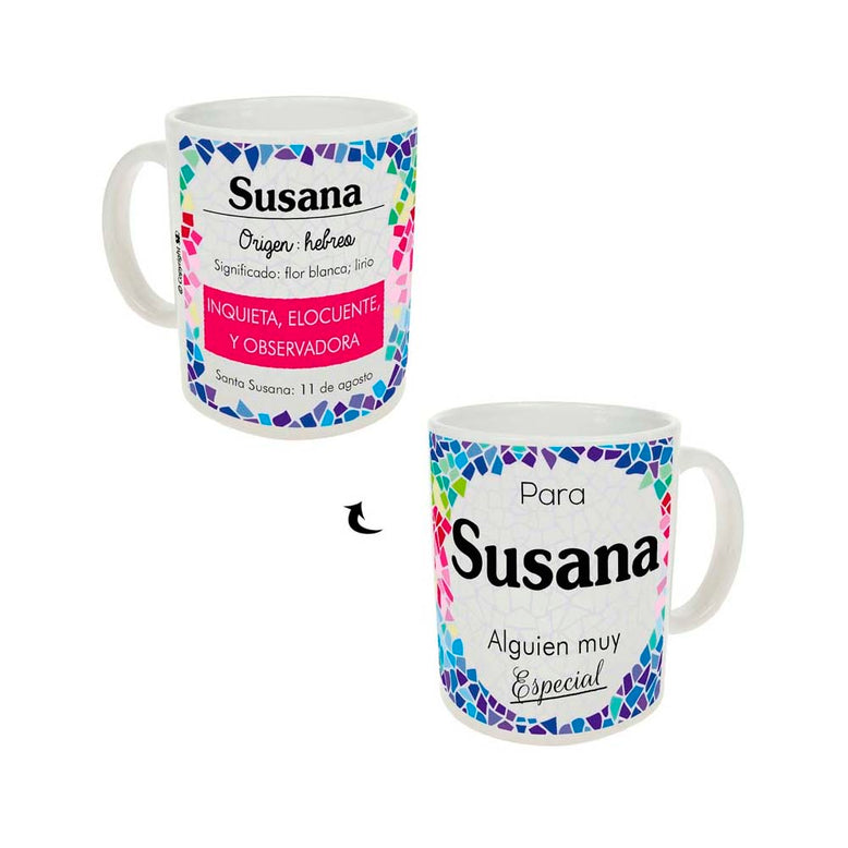 Taza para Susana