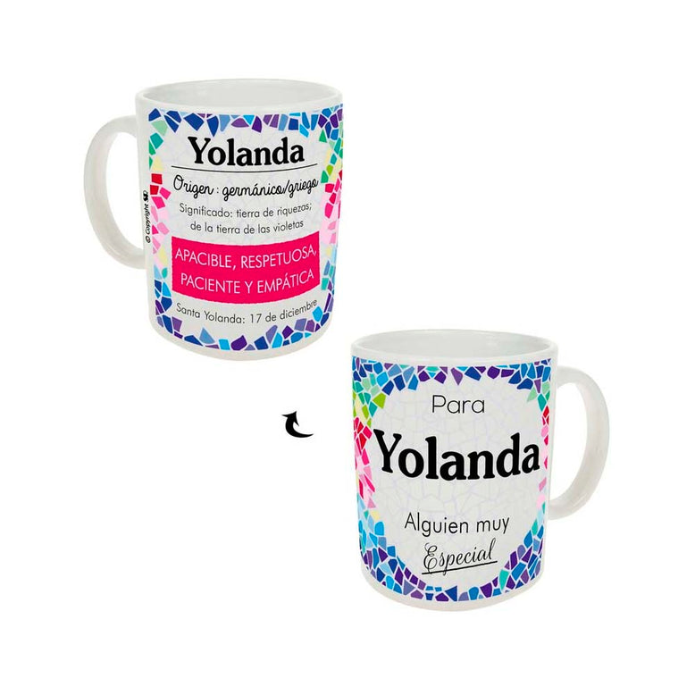 Taza para Yolanda